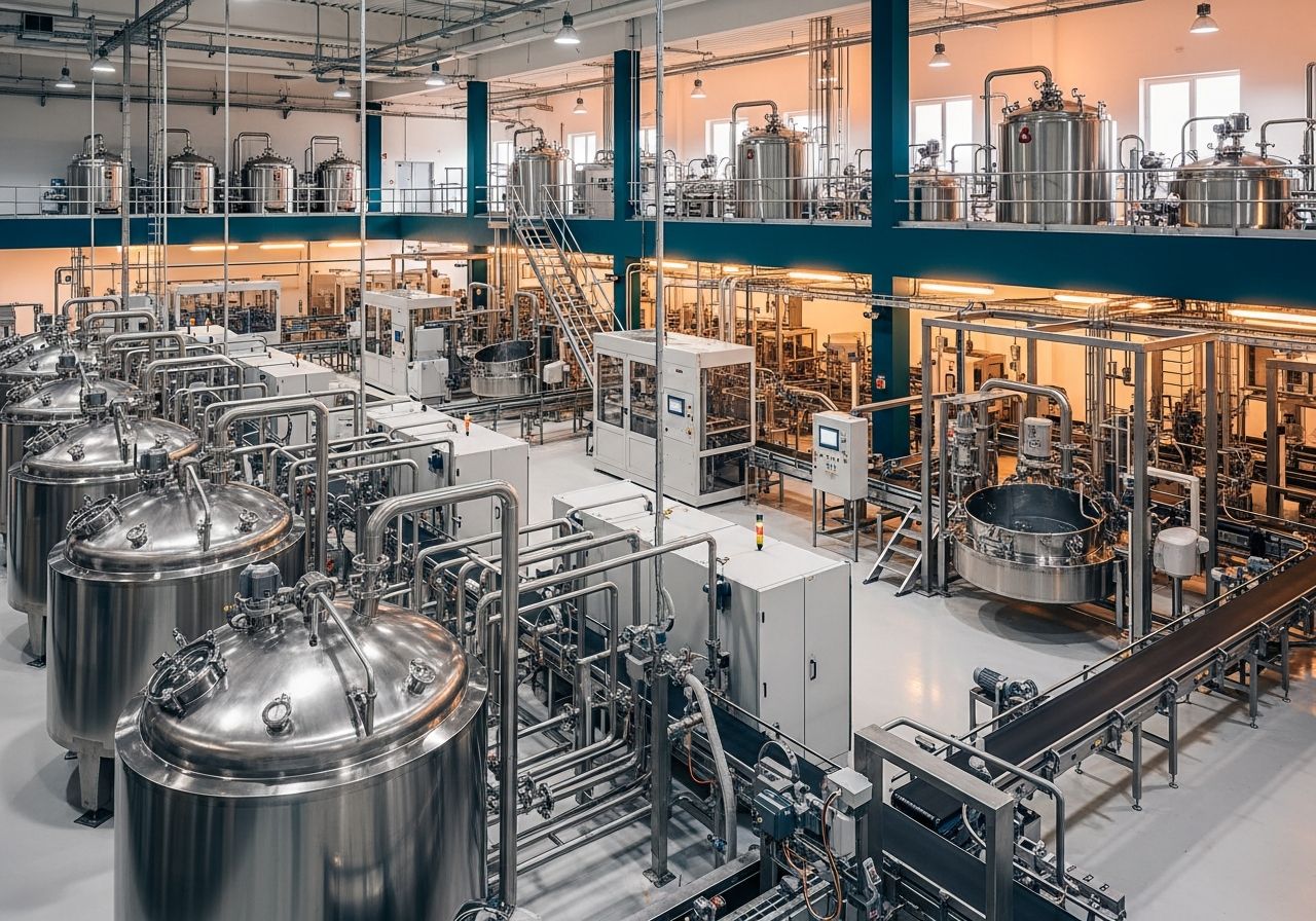 Nasmat Baysan manufacturing facility — industrial production plant in Jordan